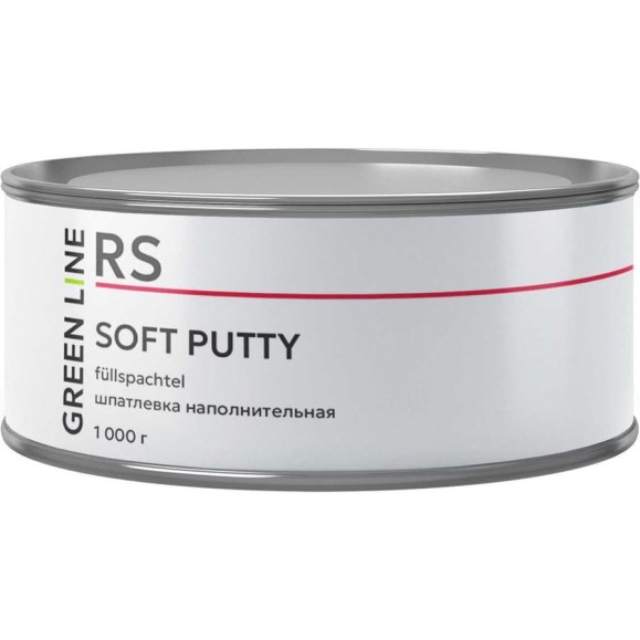 Шпатлевка наполнительная GREEN LINE SOFT Putty 1000 г. 50RS – 1000 –SF Шпатлевка наполнительная GREEN LINE SOFT Putty 1000 г. 50RS – 1000 –SF