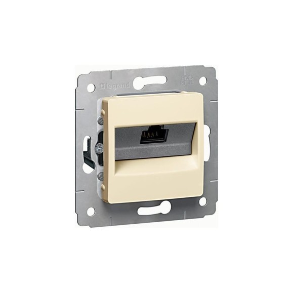 Розетка Legrand Cariva DIY RJ45 UTP с захватами 695924