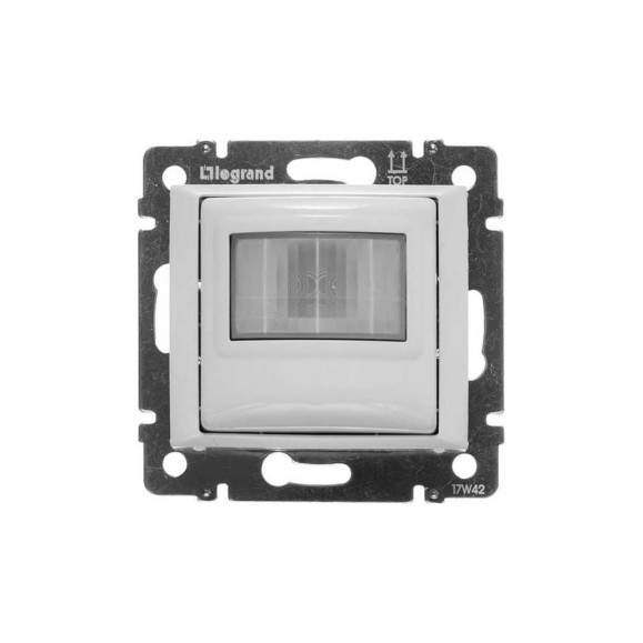 Датчик движения Legrand GaleaLife ИК трехпроводный с N, 1000Вт Белый 775673