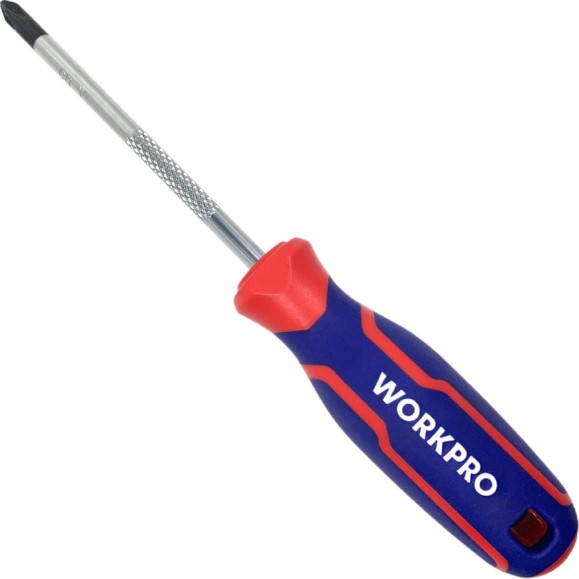 Отвертка WORKPRO Phillips PH2x100мм PRO WP221029 Отвертка WORKPRO Phillips PH2x100мм PRO WP221029