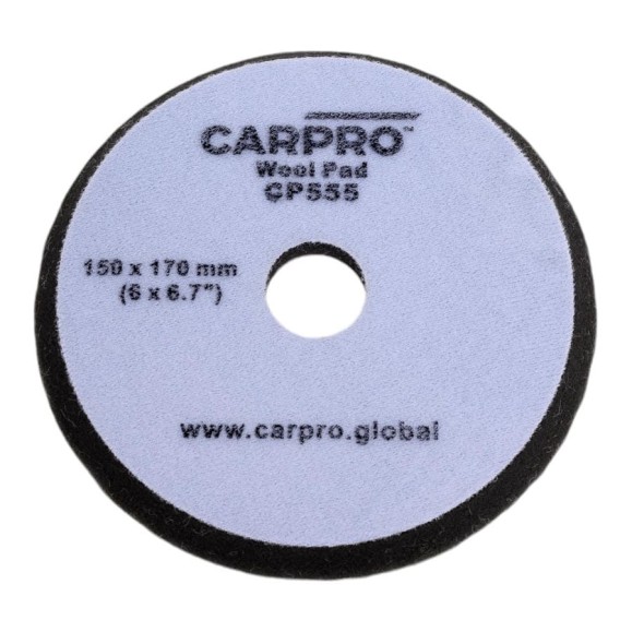 Полировальный круг из шерсти Wool Pad 155 мм CARPRO CP-555