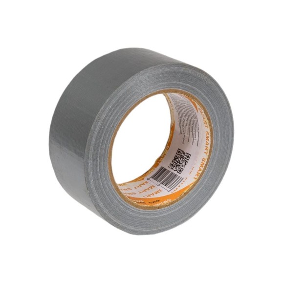 Хозяйственная армированная лента для труб SMARTTAPES ТПЛ 50 мм, 40 м, серая TP504