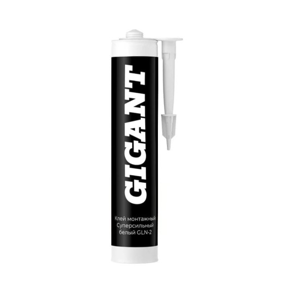 Монтажный клей Gigant Суперсильный белый 70 кг/м2 400 г. GLN-2