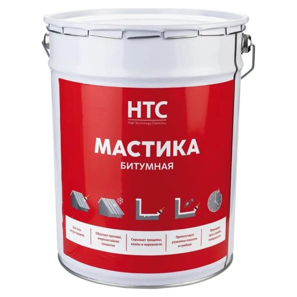 Мастика битумная CEMMIX НТС 18 кг 88903886