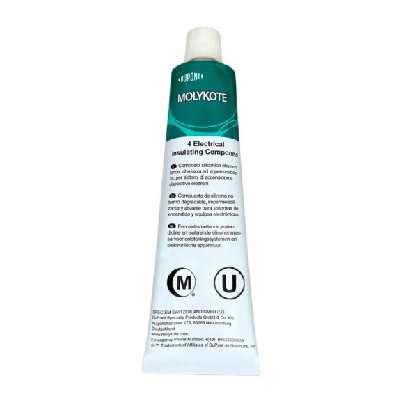 Силиконовая смазка Molykote 4 Electrical Insulating Compound 100 г / аналог EFELE SG-385 NLGI 2 2793695 Силиконовая смазка Molykote 4 Electrical Insulating Compound 100 г / аналог EFELE SG-385 NLGI 2 2793695