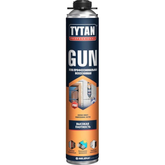 Пена монтажная TYTAN PROFESSIONAL gun профи, 750 мл 274656