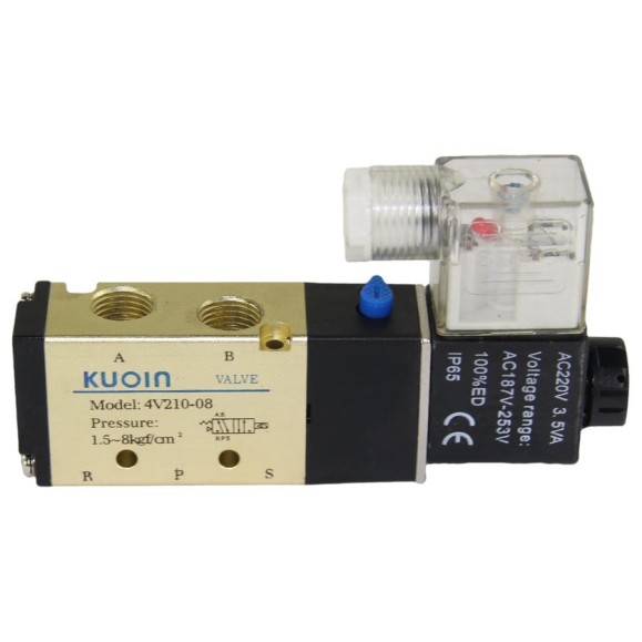 Пневмораспределитель DN.ru PND3-S1EM-52-1NC-J08 KUOIN 220В D290-00099