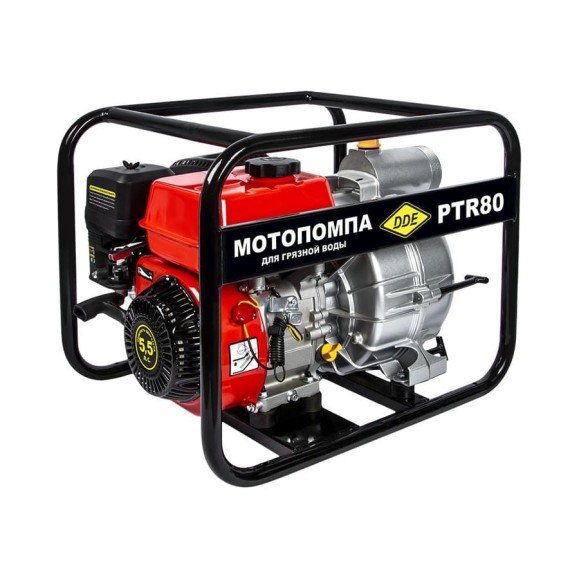 Бензиновая мотопомпа DDE PTR80 Бензиновая мотопомпа DDE PTR80