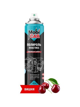 Глянцевый полироль пластика Mobicar 400 мл, вишня 0508-07 MC