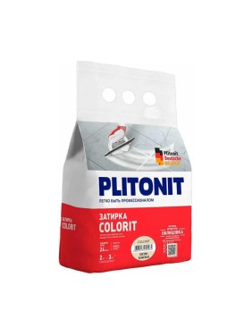 Затирка PLITONIT Colorit 1,5-6 мм белая 2 кг 18884 Затирка PLITONIT Colorit 1,5-6 мм белая 2 кг 18884