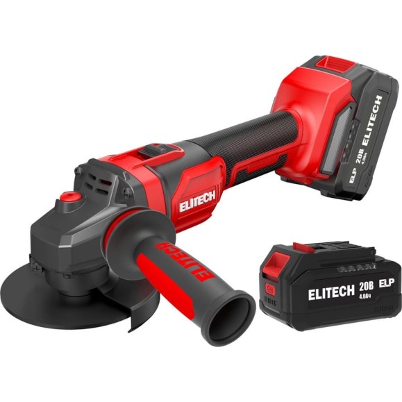 Шлифмашина угловая аккумуляторная Elitech МШУ 2012БЛ (E2213.046.02) 205695 Шлифмашина угловая аккумуляторная Elitech МШУ 2012БЛ (E2213.046.02) 205695