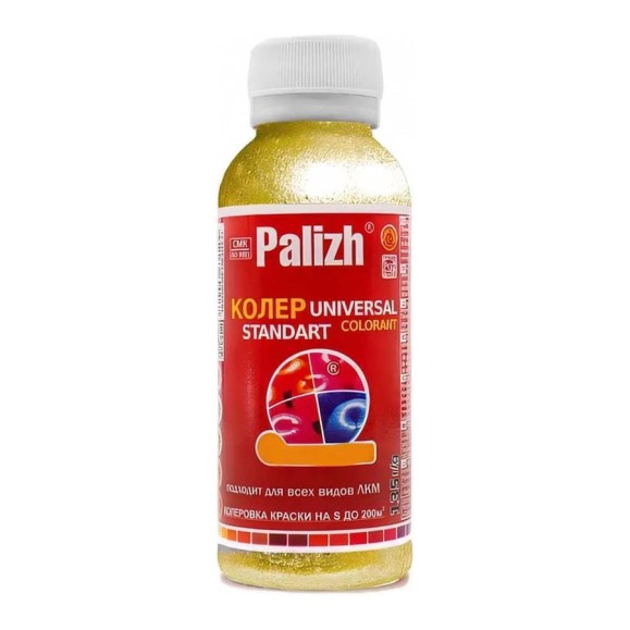 Универсальный колер Palizh №1001 золото 0,120 г 11605541