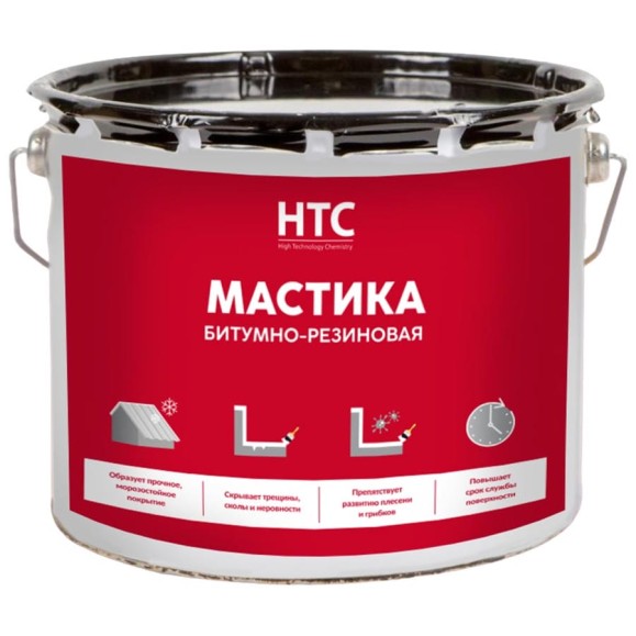 Мастика битумно-резиновая CEMMIX НТС, 3 кг 88903887