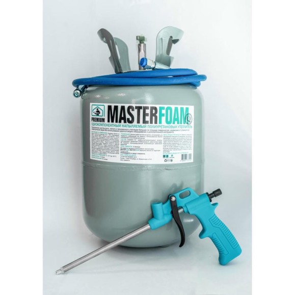 Утеплитель напыляемый пенополиуретановый MASTERFOAM 13 л 5818 Утеплитель напыляемый пенополиуретановый MASTERFOAM 13 л 5818