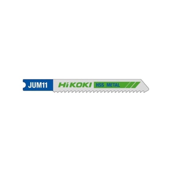 Пилки для лобзика по металлу U118B HSS, 5 шт Hikoki 750025