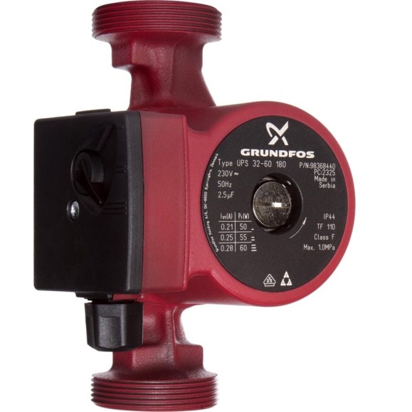 Насос циркуляционный Grundfos UPS 32-60 EU НС-1595969 Насос циркуляционный Grundfos UPS 32-60 EU НС-1595969