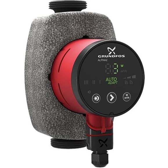 Циркуляционный насос Grundfos ALPHA2 25-60 180 1x230V 50Hz 6H Регулируемый БЕЗ ГАЕК 99411175 Циркуляционный насос Grundfos ALPHA2 25-60 180 1x230V 50Hz 6H Регулируемый БЕЗ ГАЕК 99411175