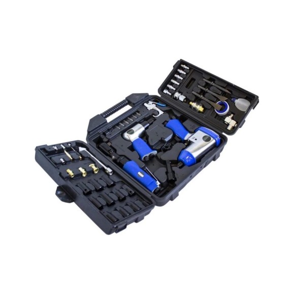 Набор пневмоинструмента с аксессуарами Rockforce 50 предметов RF-RP7850-50(50378) Набор пневмоинструмента с аксессуарами Rockforce 50 предметов RF-RP7850-50(50378)
