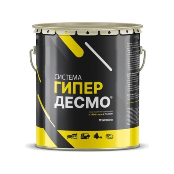 Мастика ГИПЕРДЕСМО 25 кг, белый 2133042РФ