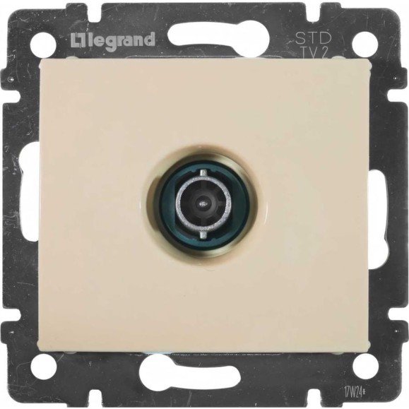 Розетка Legrand TV (телевизионная) Legrand Valena оконечная слоновая кость 774330 Розетка Legrand TV (телевизионная) Legrand Valena оконечная слоновая кость 774330