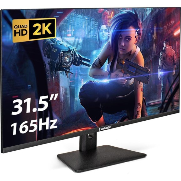 Монитор ExeGate игровой 165 Гц 32" Combat EG3207A IPS LED Grade A+, 2K, 2560x1440 165Гц WQHD, 16:9, 300cd/m2, 1000:1, 178/178, 1ms, 2xHDMI, DisplayPort 297299 Монитор ExeGate игровой 165 Гц 32" Combat EG3207A IPS LED Grade A+, 2K, 2560x1440 165Гц WQHD, 16:9, 300cd/m2, 1000:1, 178/178, 1ms, 2xHDMI, DisplayPort 297299