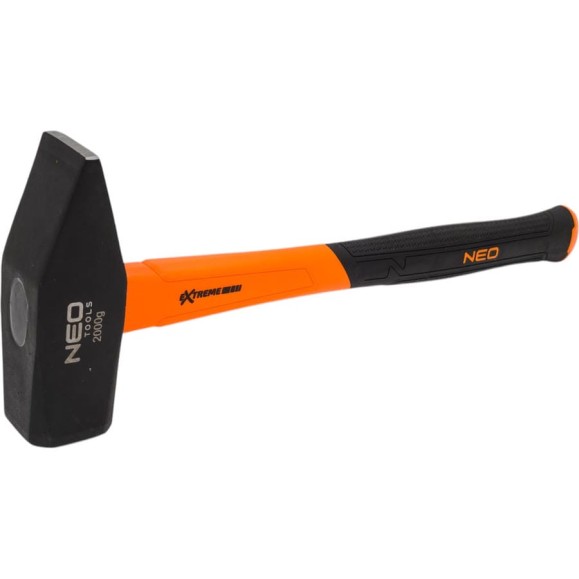 Столярный молоток NEO Tools 2000 г, рукоятка из стекловолокна 25-149