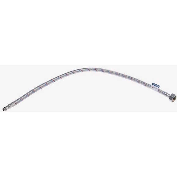 Подводка для смесителя СТМ сталь, 1/2xM10x150 см., короткий штуцер CWFSS150 Подводка для смесителя СТМ сталь, 1/2xM10x150 см., короткий штуцер CWFSS150