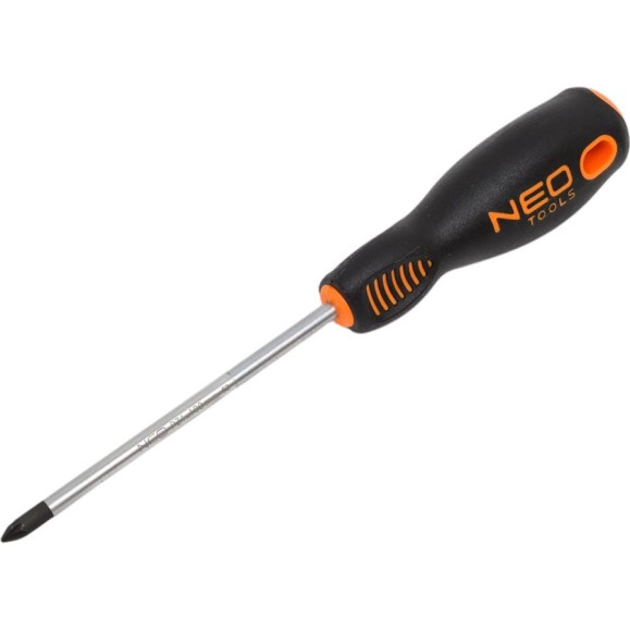 Крестовая отвертка NEO Tools PZ1x100 мм CrMo 04-032 Крестовая отвертка NEO Tools PZ1x100 мм CrMo 04-032