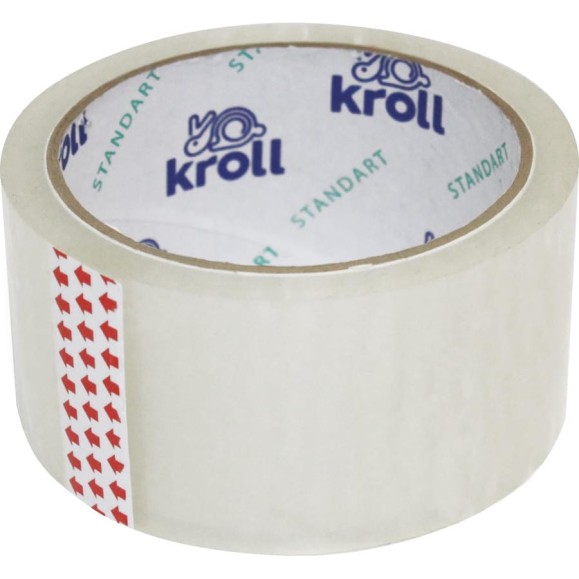 Скотч 48x100x40 прозрачный 36 шт KROLL 4607190404128