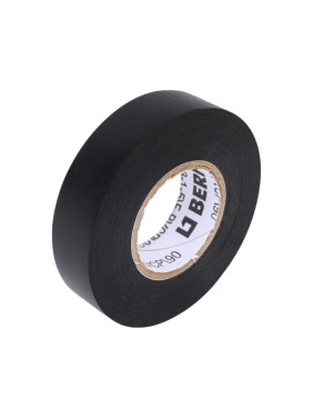 Изолента ПВХ BERNER  0,18ммx19ммx20 м чёрная, германия 49574