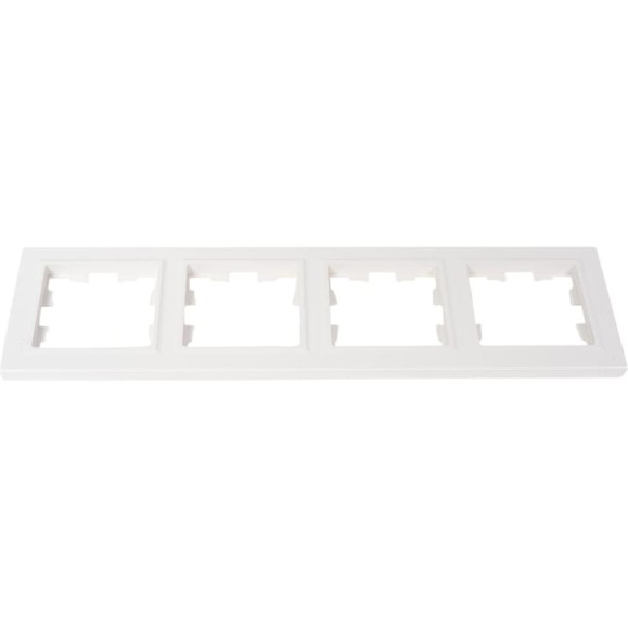 4-местная рамка IEK Brite ру-4-брб белый BR-M42-K01 4-местная рамка IEK Brite ру-4-брб белый BR-M42-K01