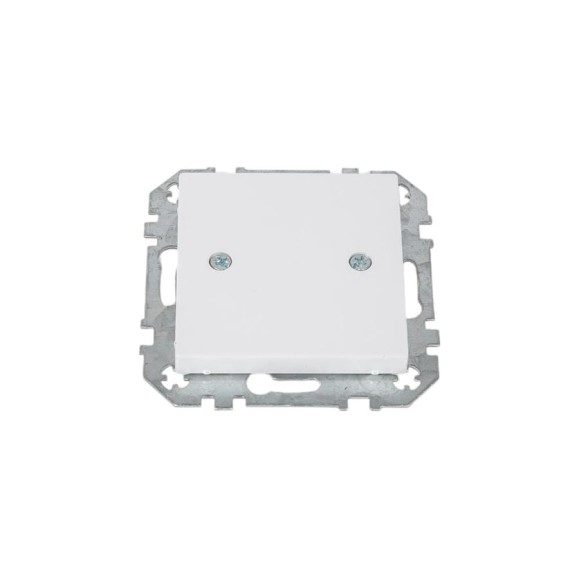 Заглушка крышка LIREGUS белая epsilon 28-0101