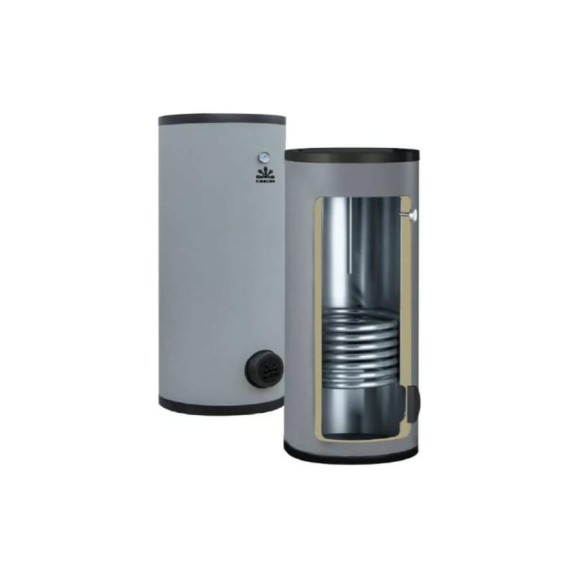 Напольный бойлер GEKON B01 400 л, с 1-м ТО, 51 кВт, INOX, GK4001