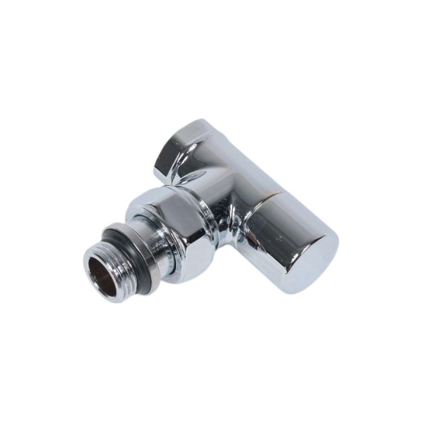 Запорный вентиль FAR угловой, 1/2" ВР серебро, EPDM / аналог FL 0165 FL 0138 12P
