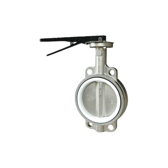 Затвор поворотный Benarmo Ду200 Ру16 нерж PTFE, д/нерж 109-1061 Затвор поворотный Benarmo Ду200 Ру16 нерж PTFE, д/нерж 109-1061