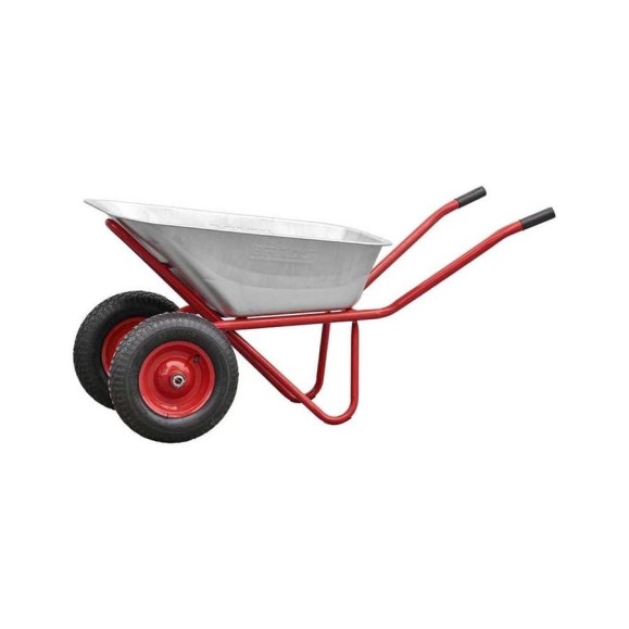 Тачка строительная BRADO PROFI 2x125 (до 125 л, до 330 кг, 2x4.00-8, пневмо, ось 20*100) 00-00023295 Тачка строительная BRADO PROFI 2x125 (до 125 л, до 330 кг, 2x4.00-8, пневмо, ось 20*100) 00-00023295