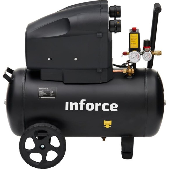 Безмасляный компрессор (50 л; 8 бар; 325 л/мин) Inforce OCX-50L 04-06-33 Безмасляный компрессор (50 л; 8 бар; 325 л/мин) Inforce OCX-50L 04-06-33