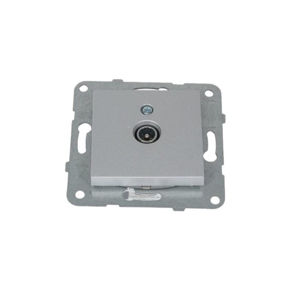 Розетка TV Panasonic МОДУЛЬ Karre Plus 54871 концевая серебро WKTT0451-2SL