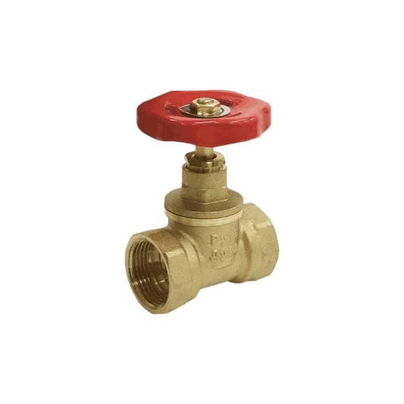 Клапан запорный SantechSystems 15б1п Ду32 Ру16 м/м, латунь 109-0054
