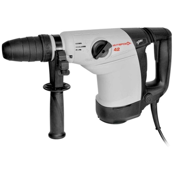 Перфоратор Интерскол П-42/1200ЭВ SDS-max (кейс, смазка для буров, бур SDS-max 22,0x400мм) 305.0.1.71 Перфоратор Интерскол П-42/1200ЭВ SDS-max (кейс, смазка для буров, бур SDS-max 22,0x400мм) 305.0.1.71