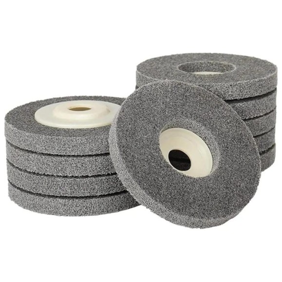 Шлифовальный круг, серый, 115 мм, P-9, 10 штук Vitatools krug-115-P9-gray-10