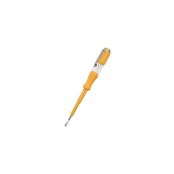 Отвертка индикаторная Saros Polyme желтая 88007