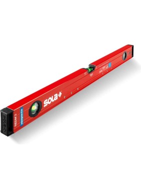 Уровень SOLA RED M 3 80, L=80 см, 3 глазка, точн. 0,3 мм/м 01813101