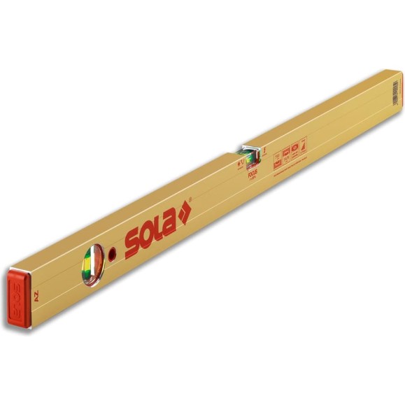 Алюминиевый уровень (L=100 см, 2 глазка) SOLA AZ 100 01161301 Алюминиевый уровень (L=100 см, 2 глазка) SOLA AZ 100 01161301