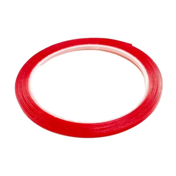 Клейкая двусторонняя акриловая лента YARBOLY 3М (3 мм х 5 м) RED 3M3MM5MRD