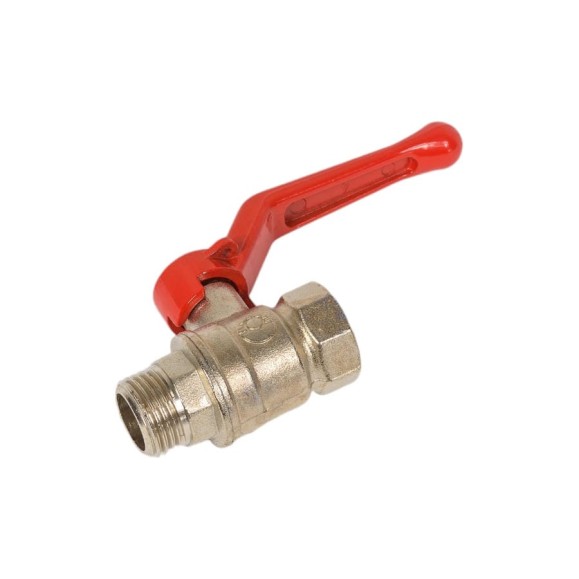 Кран шаровой для воды Valfex N/P59 1/2" ВР/НР ручка-рычаг, латунный никелированный 11Б27фт1М(80/20) VF.215.NR1.012.N/P59.Bir Кран шаровой для воды Valfex N/P59 1/2" ВР/НР ручка-рычаг, латунный никелированный 11Б27фт1М(80/20) VF.215.NR1.012.N/P59.Bir