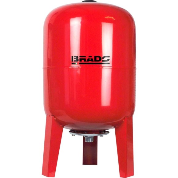 Гидроаккумулятор T-50V 50 л, вертикальный, сталь, 6 атм BRADO 00-00014484