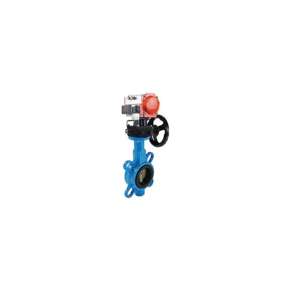 Затвор DN.ru QT450-QT450-EPDM-2W-Fb-H Ду50 Ру16 LUG пн.привод, пн.распределитель, дублер D050-50408