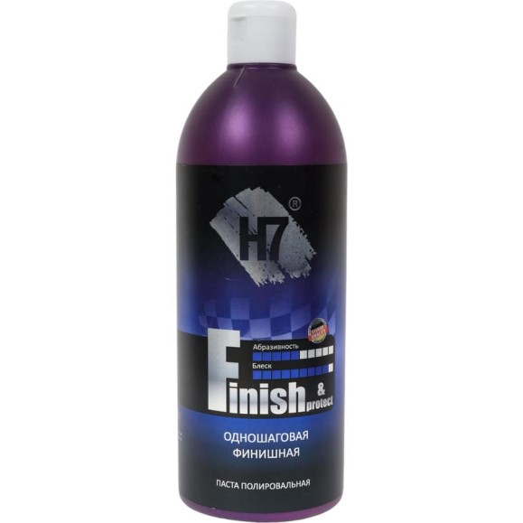 Паста полировальная одношаговая мелкоабразивная Finish & Protect 0.5 л H7 891515 Паста полировальная одношаговая мелкоабразивная Finish & Protect 0.5 л H7 891515
