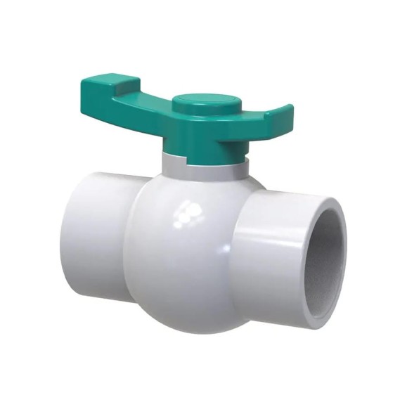 Шаровой кран Green Helper ПВХ резьба внутренняя 3/4 дюйма FFB0134 Шаровой кран Green Helper ПВХ резьба внутренняя 3/4 дюйма FFB0134